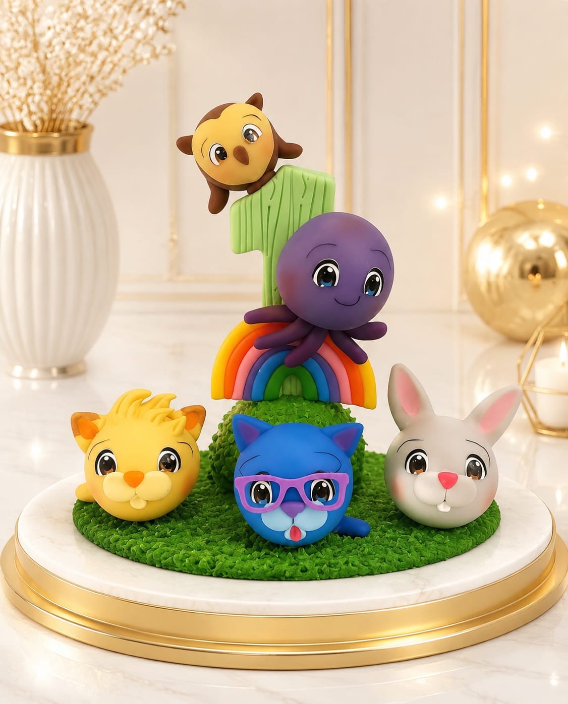 Topo Infantil Biscuit — Modelo 3